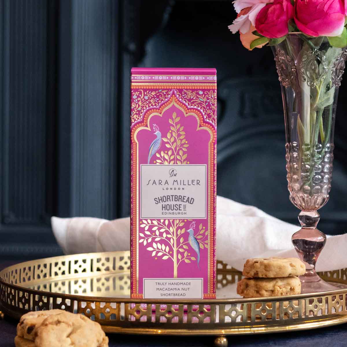 Sara Miller Shortbread mit Macadamia 125g