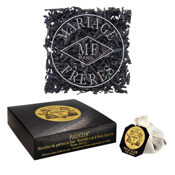 Mariage Frères Polo Club noir 30 Beutel