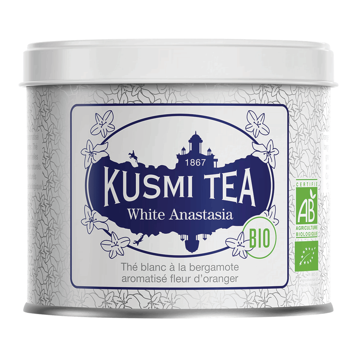KUSMI Tea White Anastasia Bio Tee Dose 90g KUSMI Tea White Anastasia Bio Tee Dose 90g