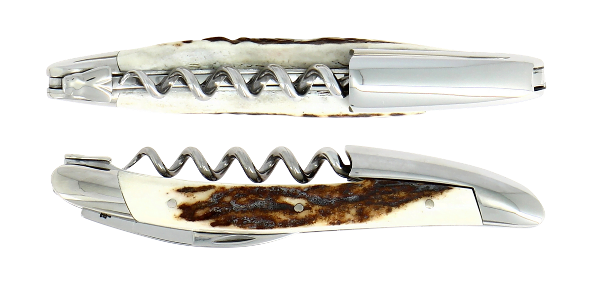 LAGUIOLE Sommelier Kellnermesser Hirschhorn Inox