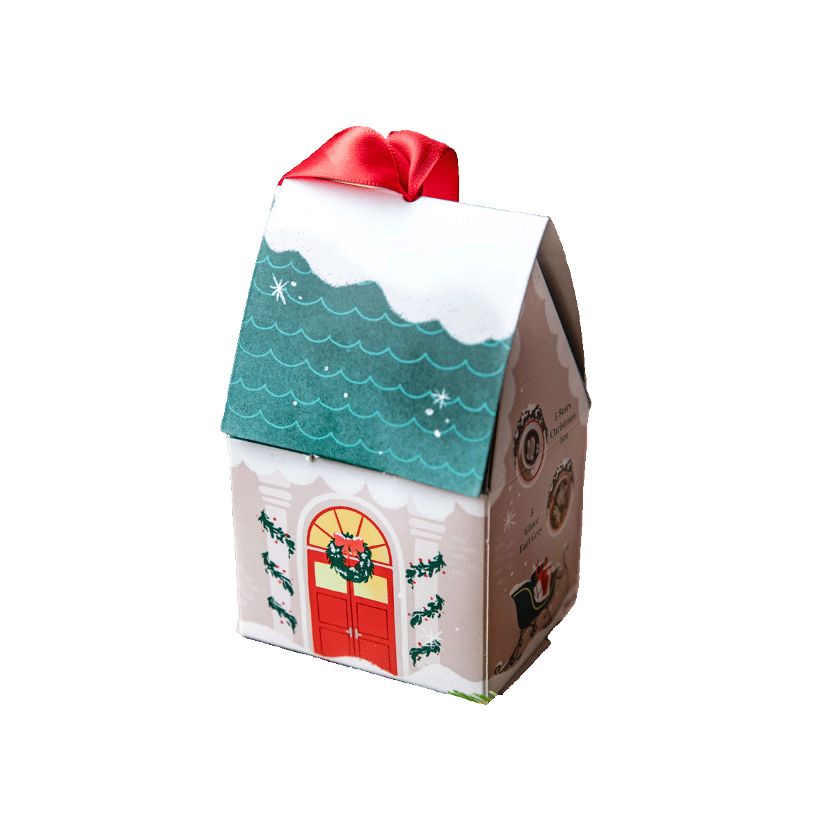 Tea Heritage Teebeutelset Weihnachtshaus 10 Beutel 20g