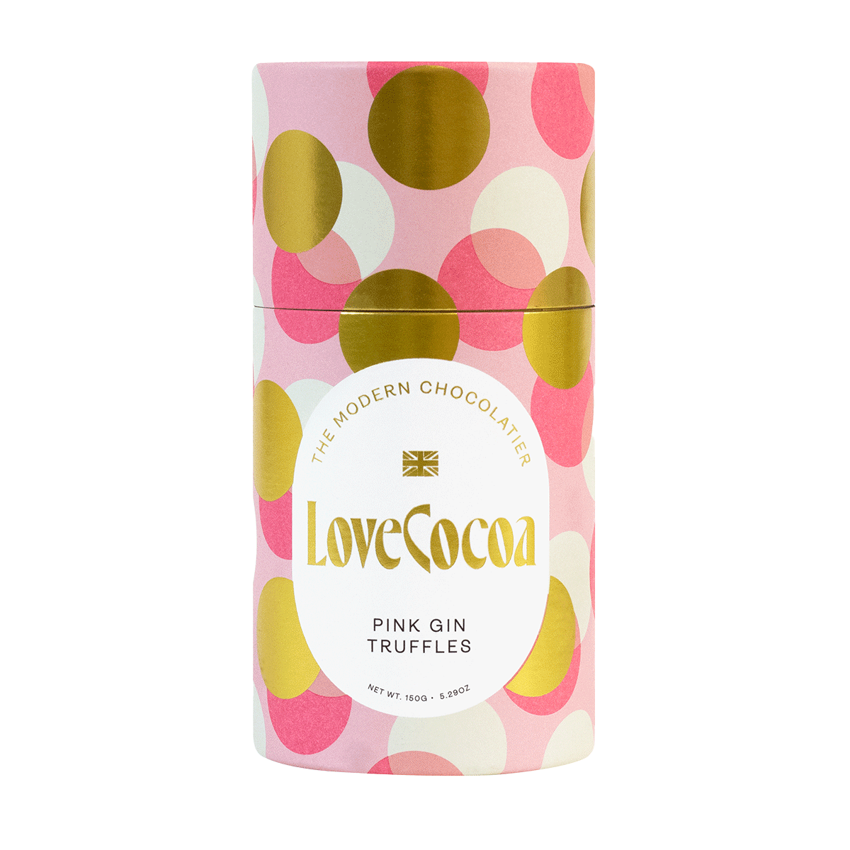 Love Cocoa Weisse Trüffelpralinen mit Gin 150g