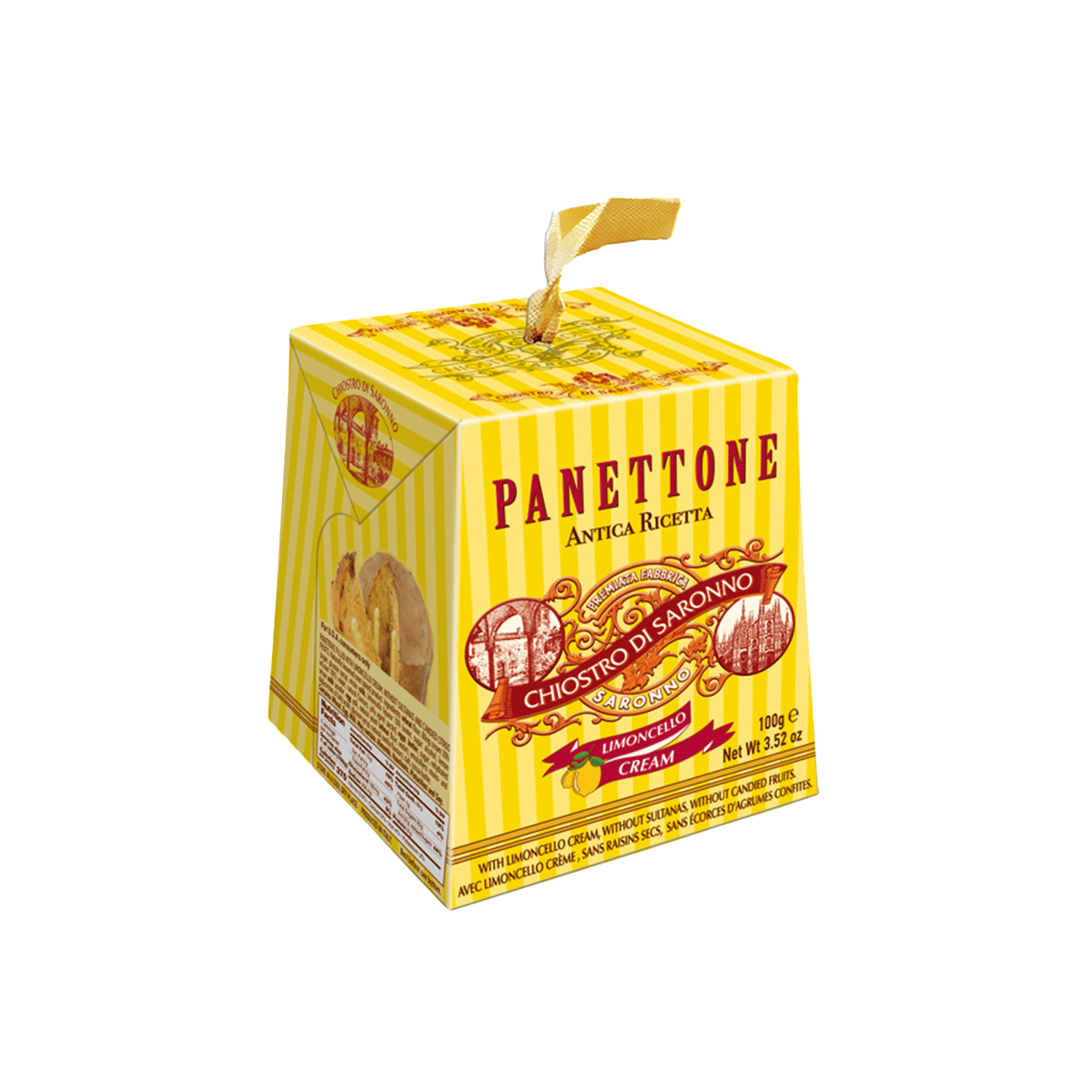 Lazzaroni Mini Panettone Limoncello Astucci 100g  