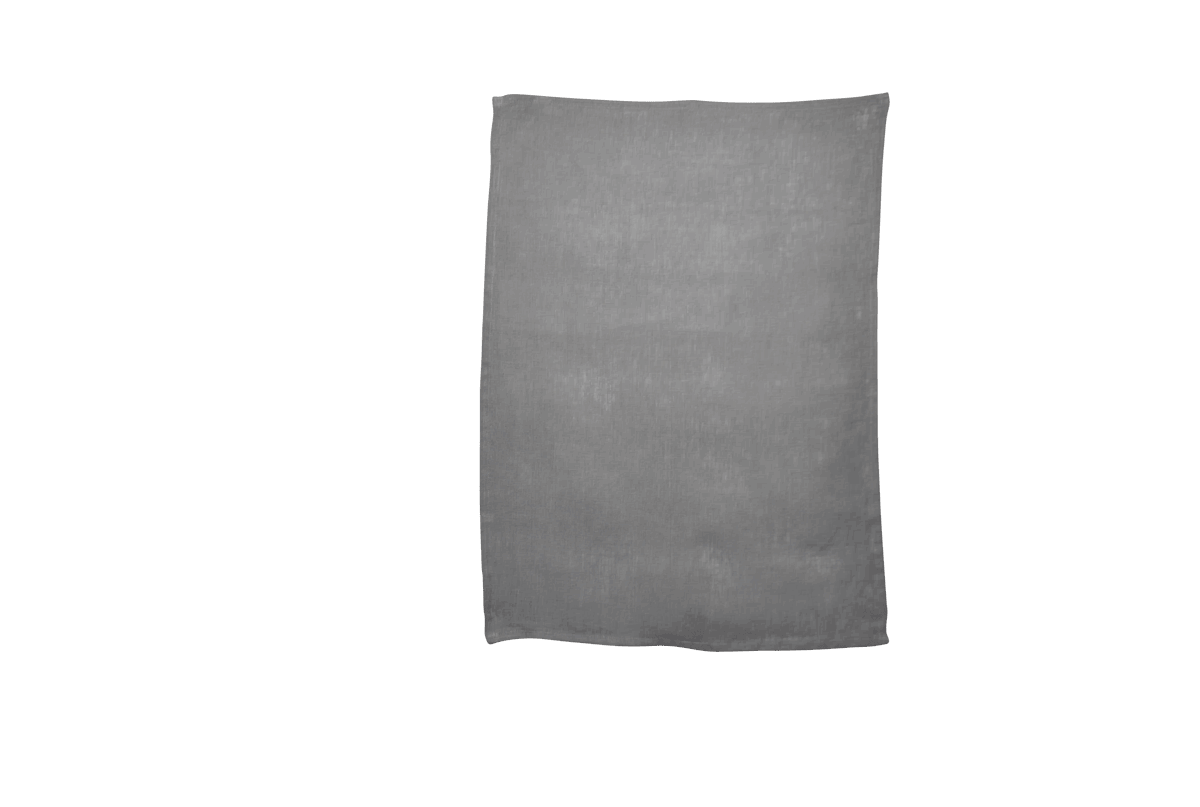 Solwang Geschirrtuch Leinen Grau 50x70cm