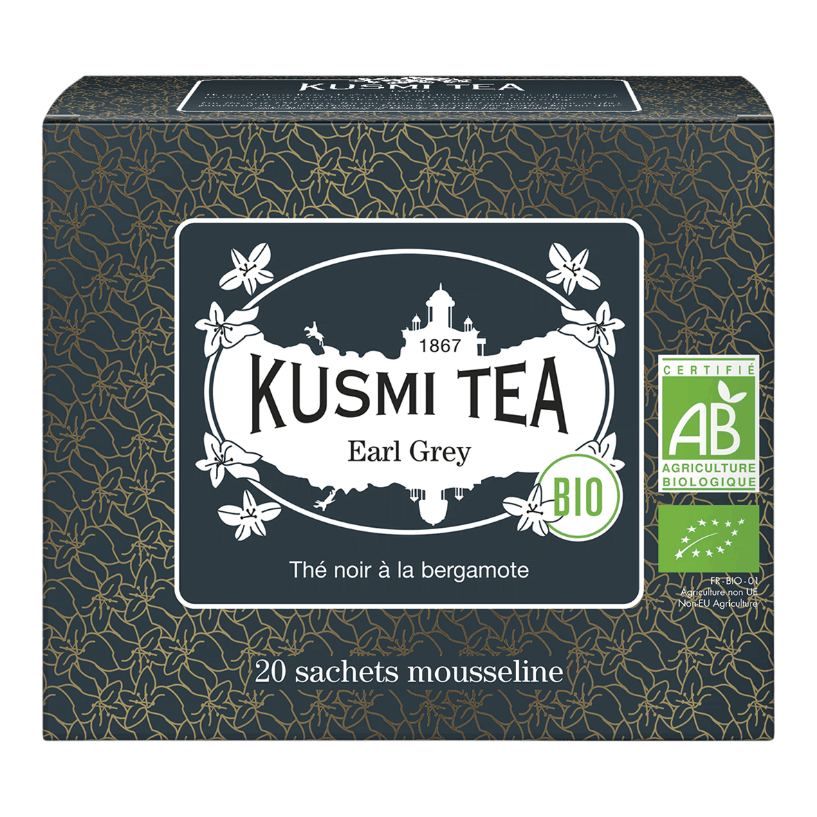 KUSMI Tea Earl Grey Tee Bio Beutel 20 Stück