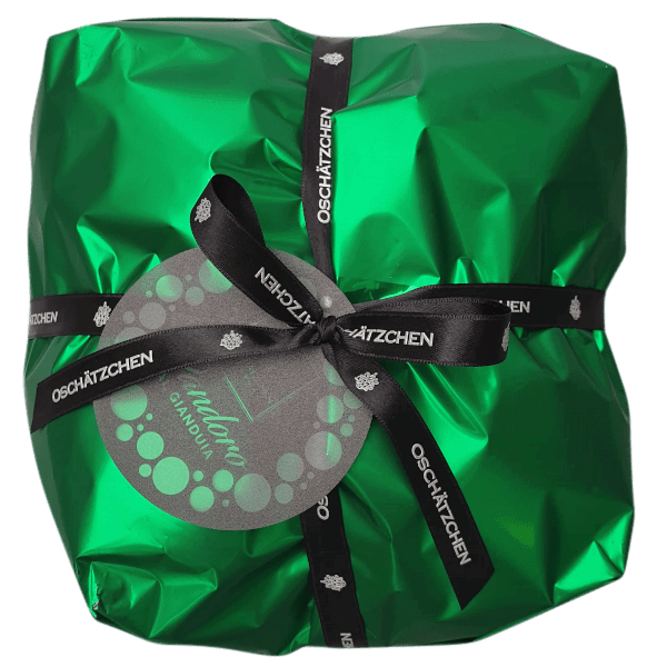 Oschätzchen Pandoro al gianduia grün 750g