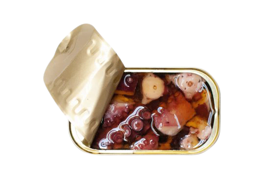 Jose Gourmet Oktopus in Olivenöl mit Knoblauch 120g