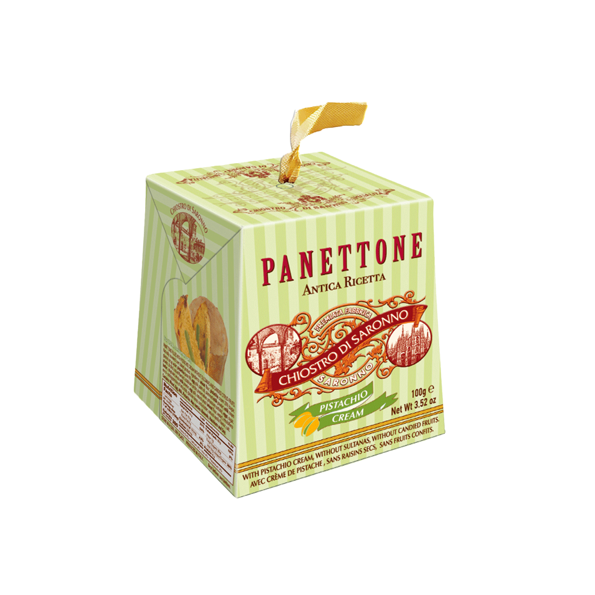 Lazzaroni Mini Panettone mit Pistaziencreme 100g  