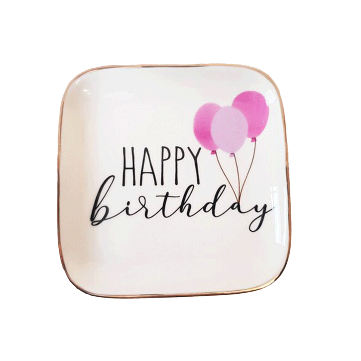Gift Company Deko-Teller Gr. S Happy Birthday Gift Company Deko-Teller Gr. S Happy Birthday
