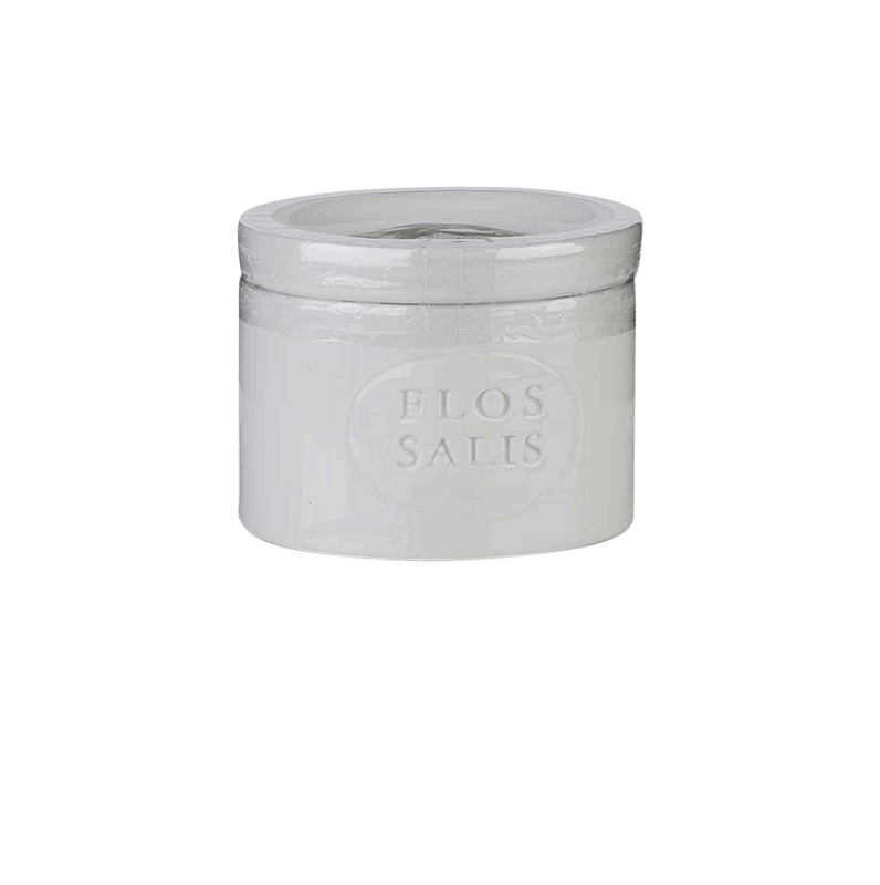 Flor de Sal Keramiktopf mit Salz 100g