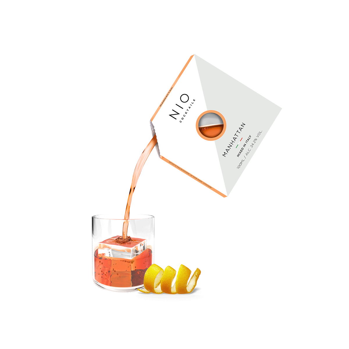 Nio Cocktails Manhattan 100ml 24.2% Vol. 