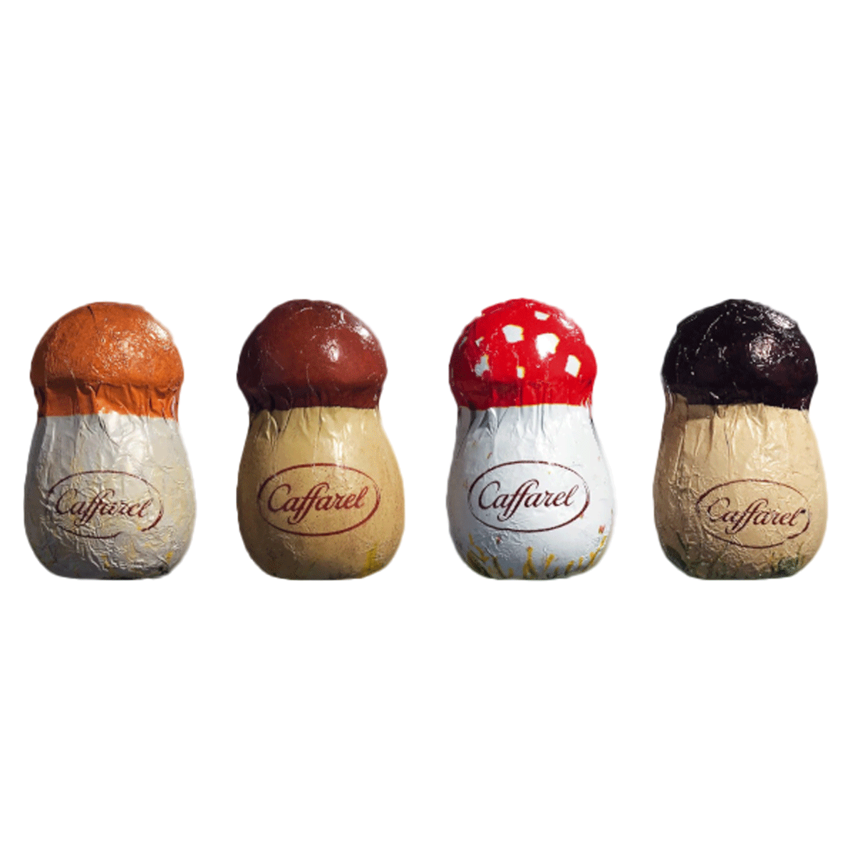 Caffarel Pilz Vollmilchschokolade Gianduja Display (immer 4 kg)