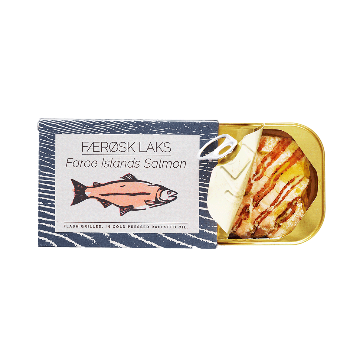 Fangst Færøsk Laks kurz gegrillter Lachs in Öl 110g
