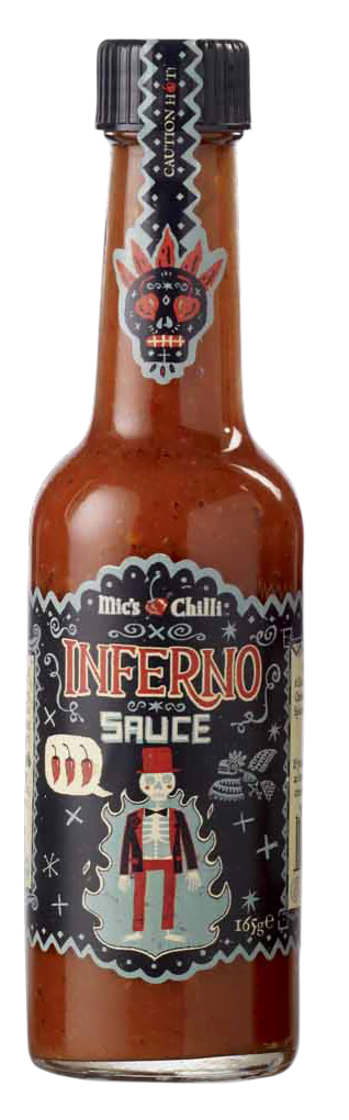 Mic's Chilli Feurig-scharfe Chili-Sauce 155g #3