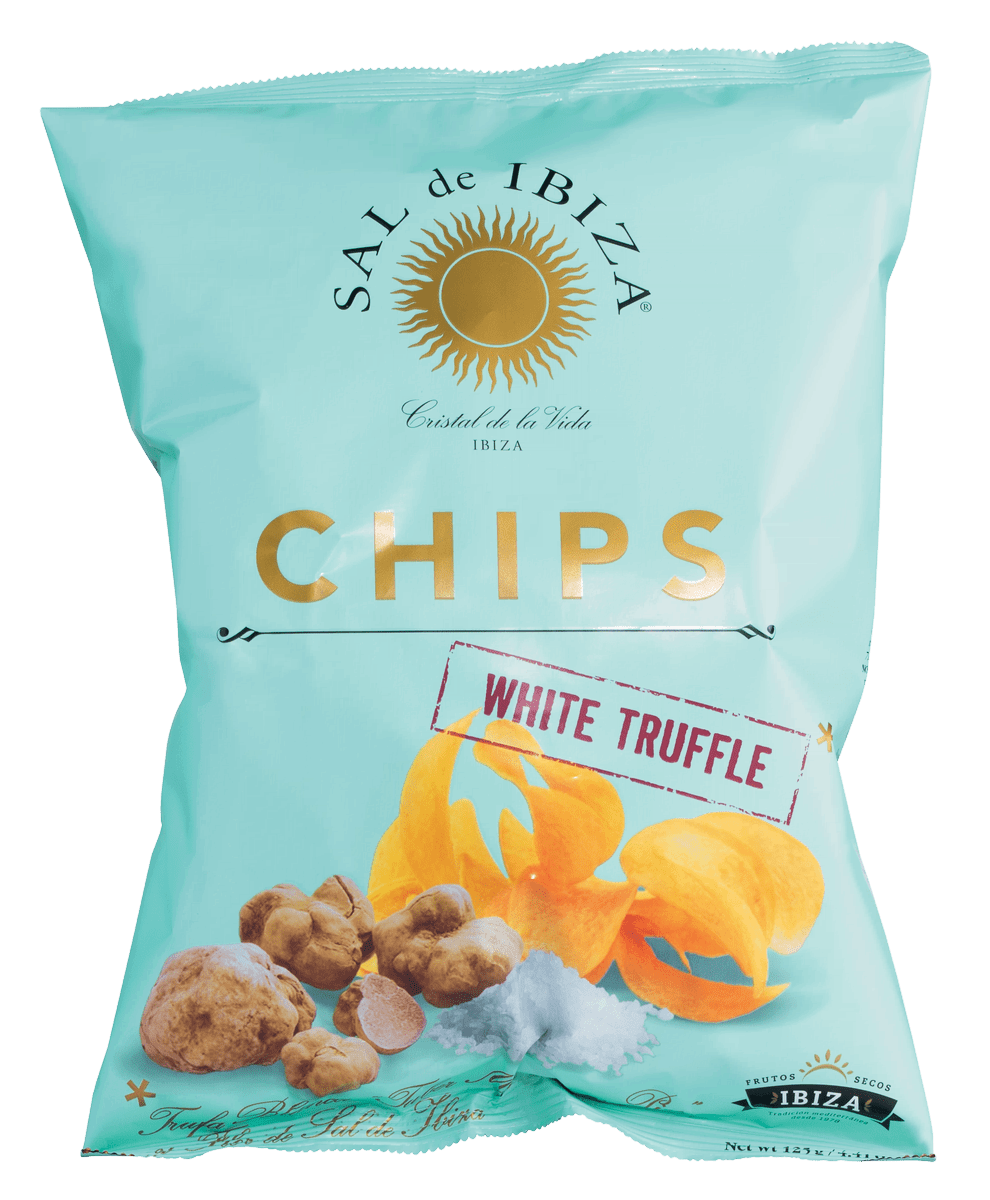 Sal de Ibiza Chips mit weißen Trüffeln 125g