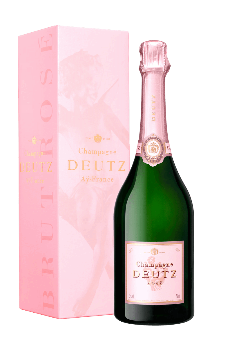 Deutz Champagner Brut Rose in Geschenkverpackung 0,75l