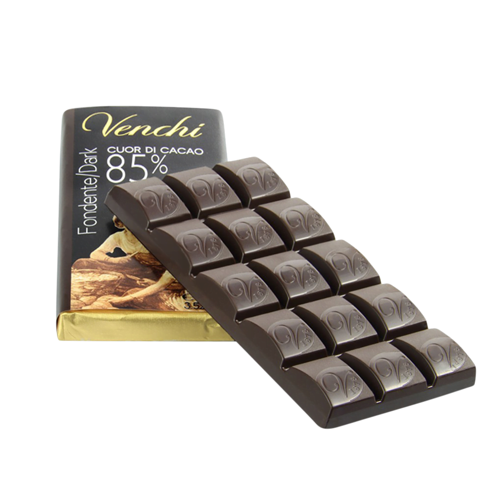 Venchi Zartbitterschokolade 85% 70g