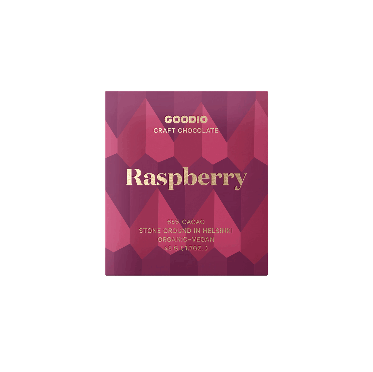 Goodio Schokoladentafel Himbeere Bio 49% 48g