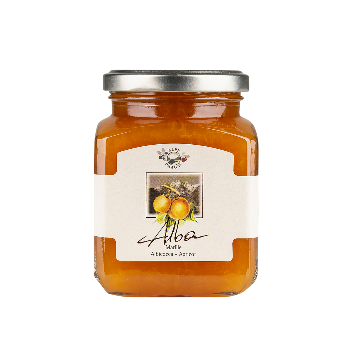 Alpe Pragas Fruchtaufstrich Marille 335g Alpe Pragas Fruchtaufstrich Marille 335g