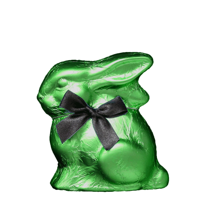 Oschätzchen Hase VM Grün 12cm 150g