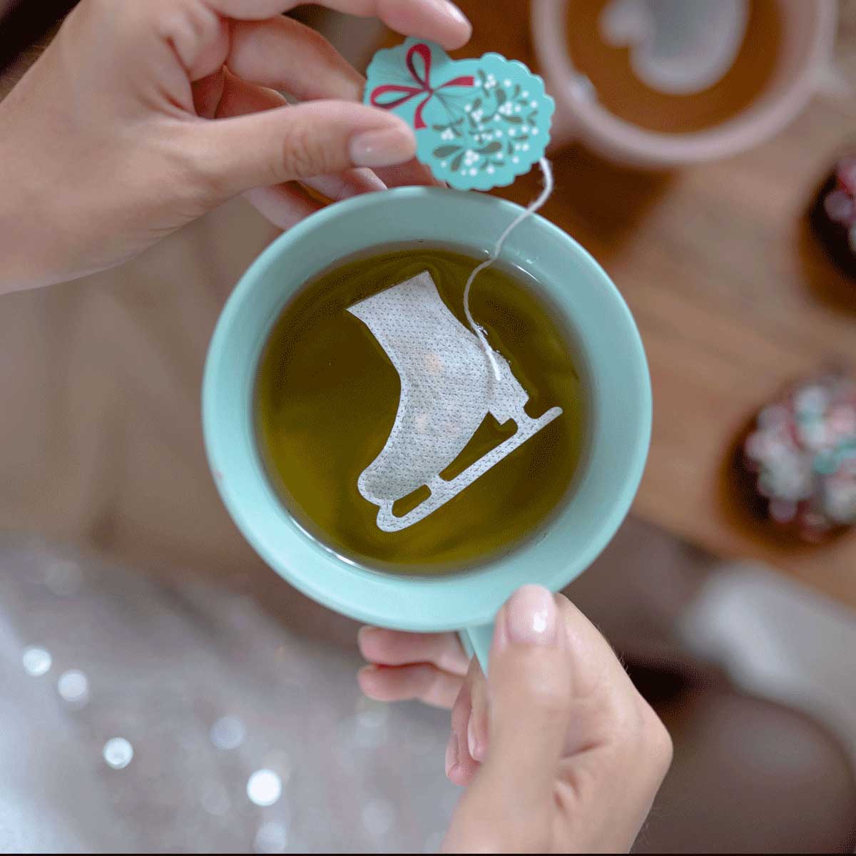 Tea Heritage Schlittschuh Englischer Frühstückstee Beutel 5 Stück 10g