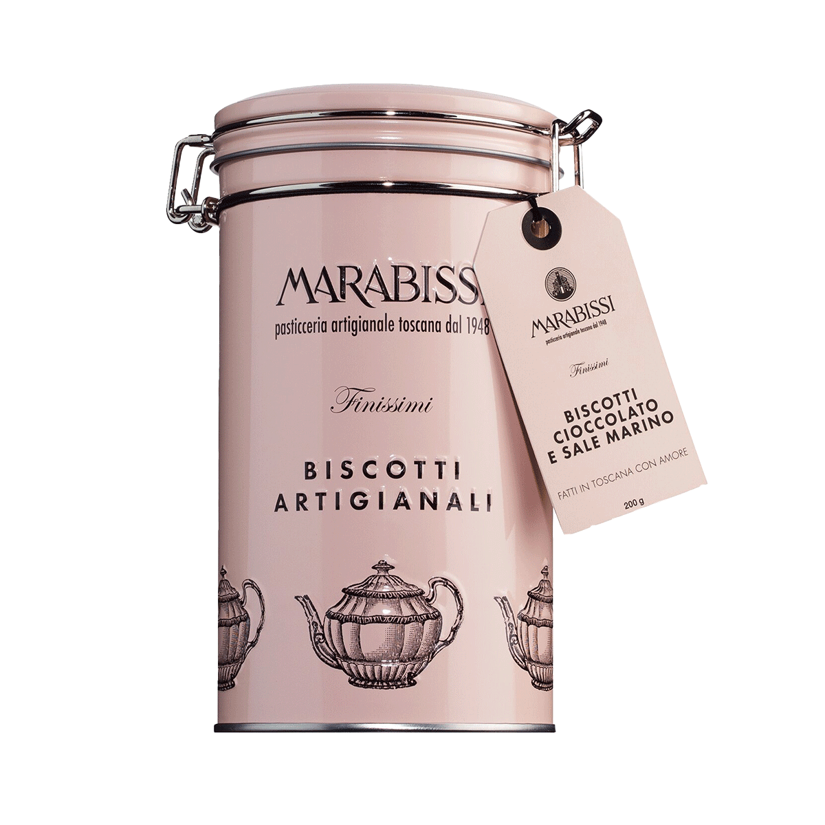 Marabissi Butterkeks mit Schokolade und Meersalz 200g  Marabissi Butterkeks mit Schokolade und Meersalz 200g