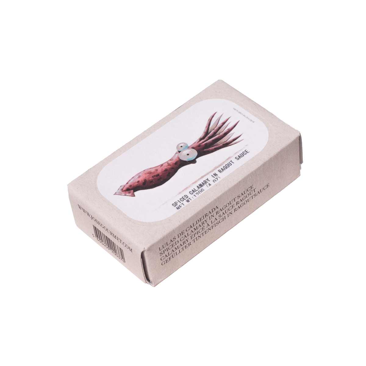 Jose Gourmet Gefüllte Kalmartuben (Tintenfisch) in Ragoutsauce 120g 