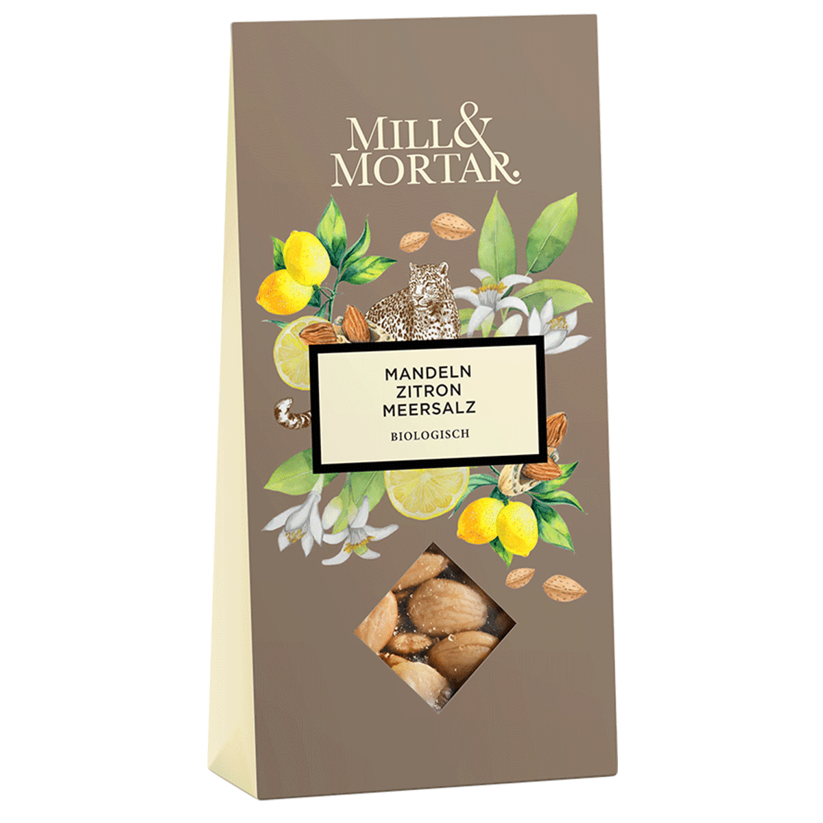 Mill & Mortar Mandeln mit Zitrone und Meersalz Bio 100g