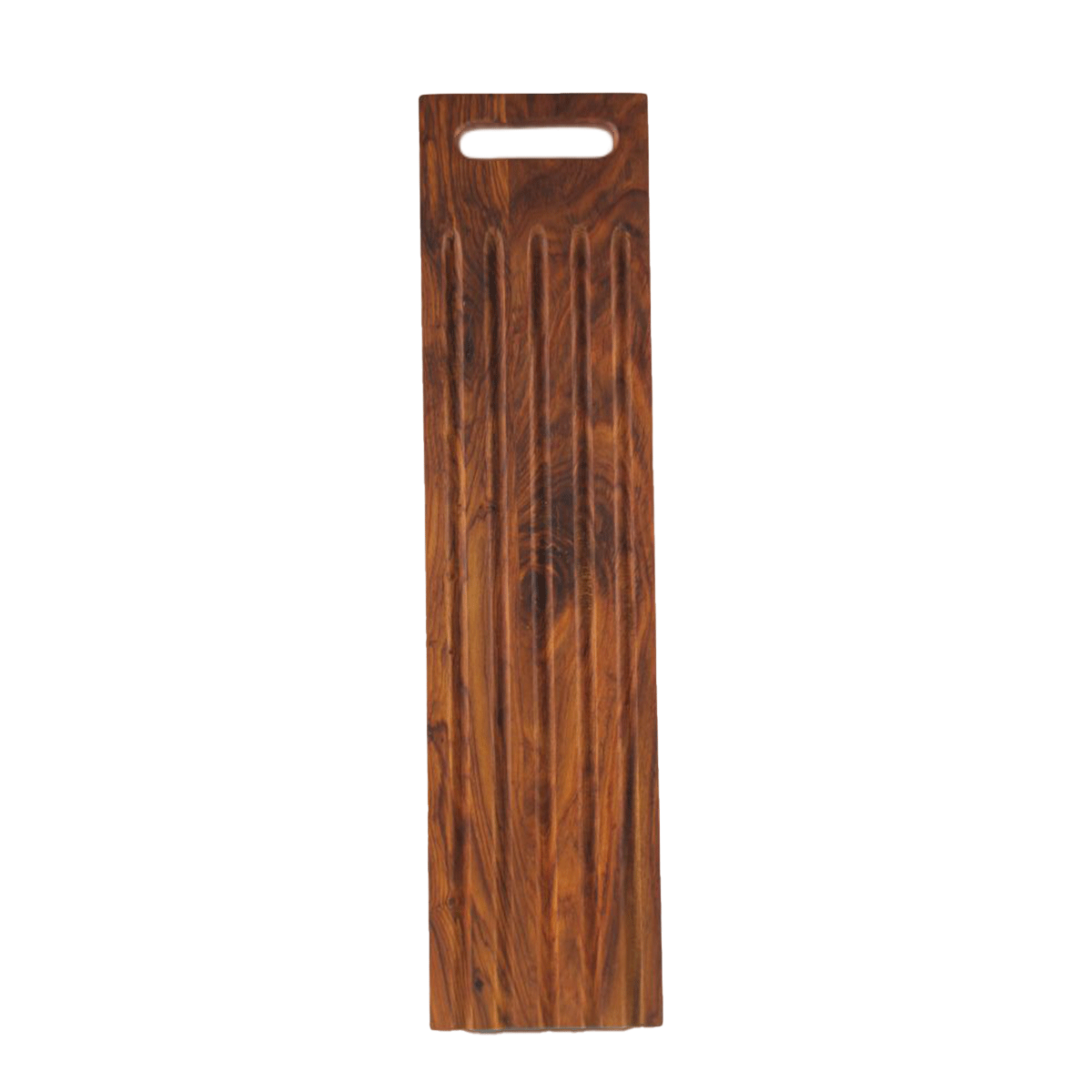 Stuff Design Schneidebrett Holz Baguette 15x60cm Dunkelbraun