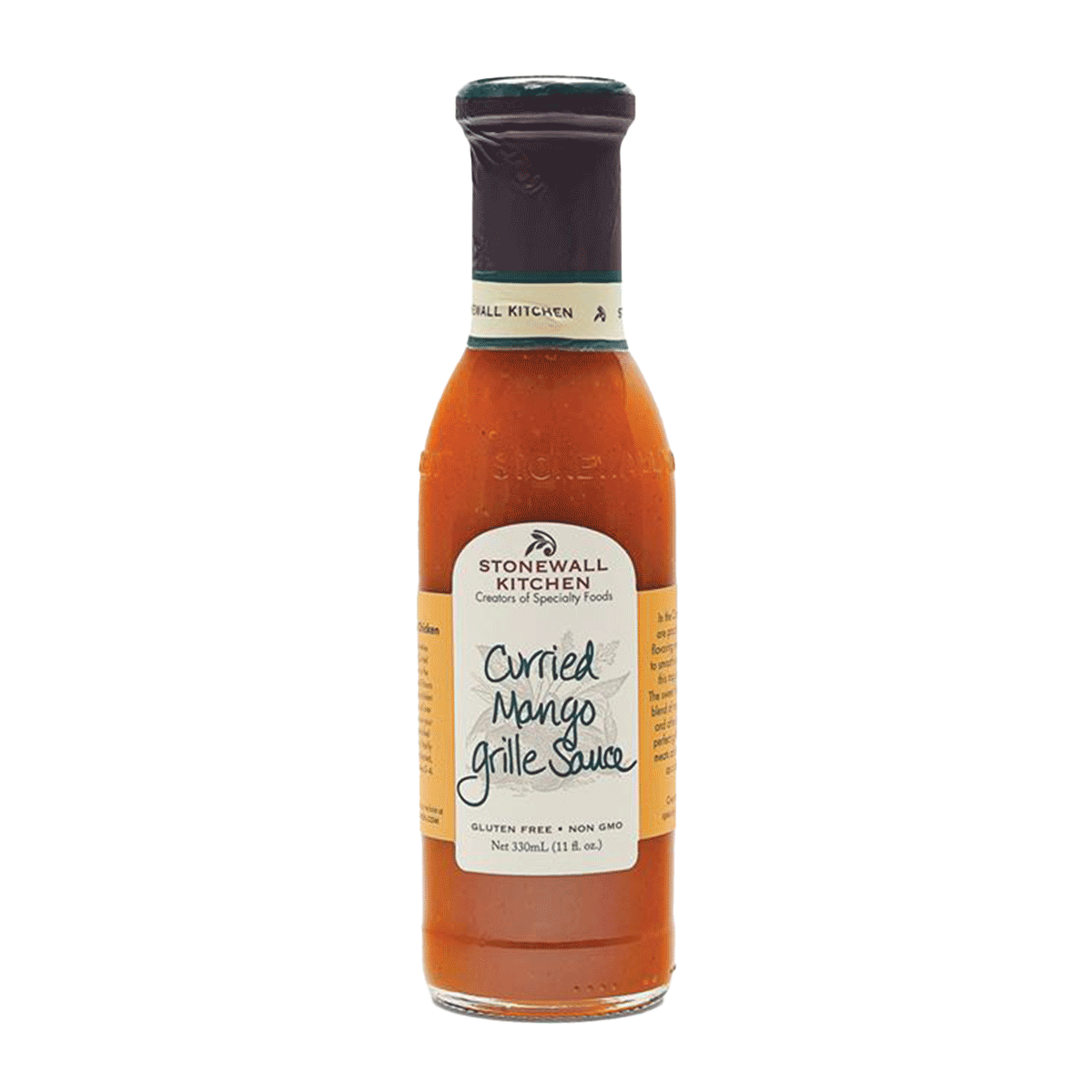 Stonewall Kitchen Curry Mango Grillsauce 330ml Stonewall Kitchen Curry Mango Grillsauce 330ml