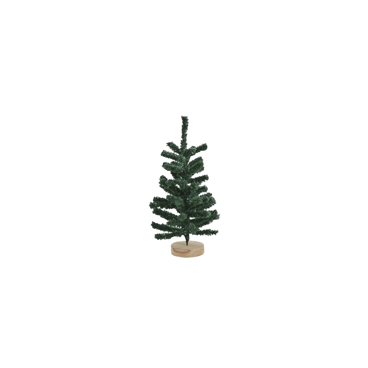GIFTCOMPANY Deko-Weihnachtsbaum beflockt grün Höhe 30cm