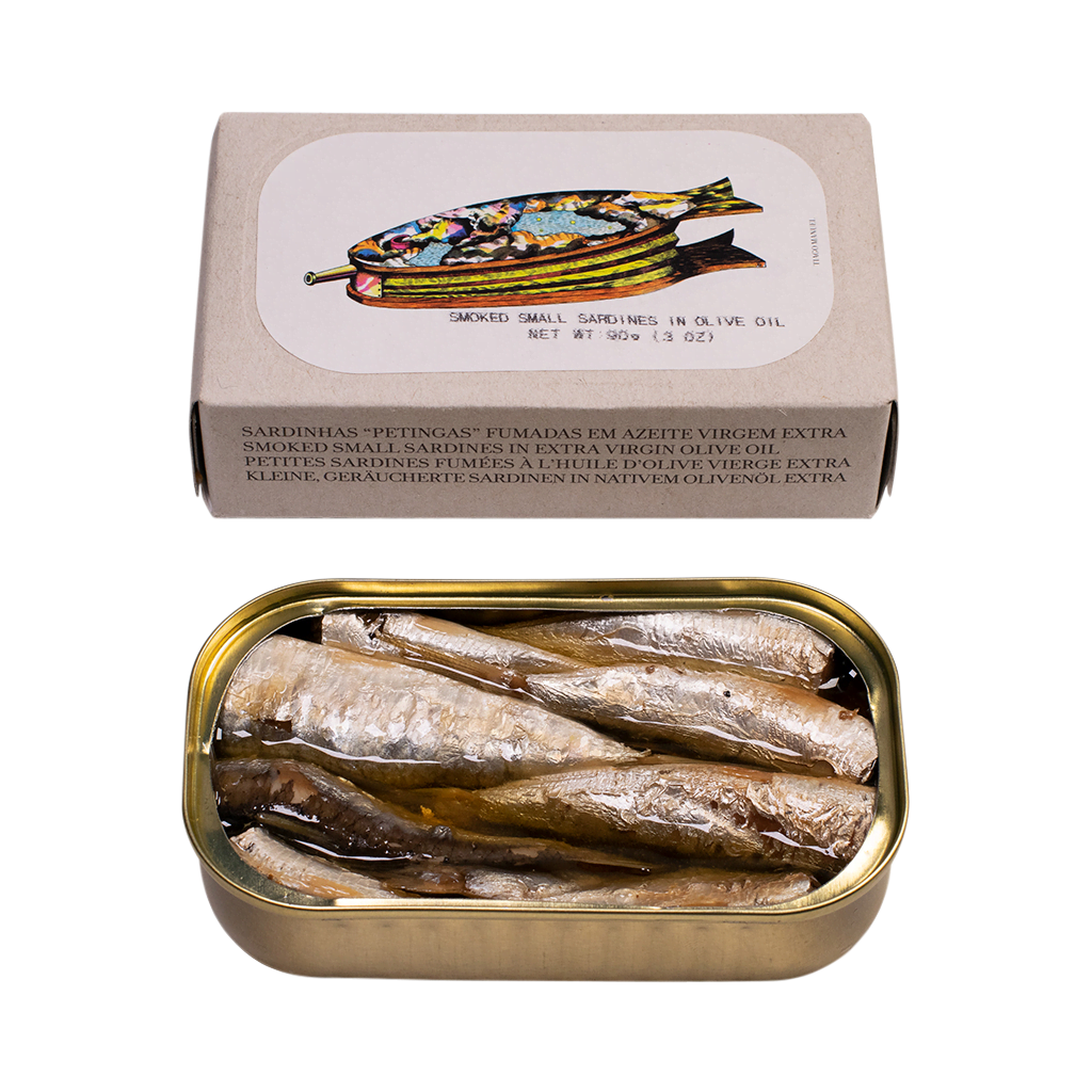 Jose Gourmet Kleine Sardinen geräuchert in Olivenöl extra 90g 