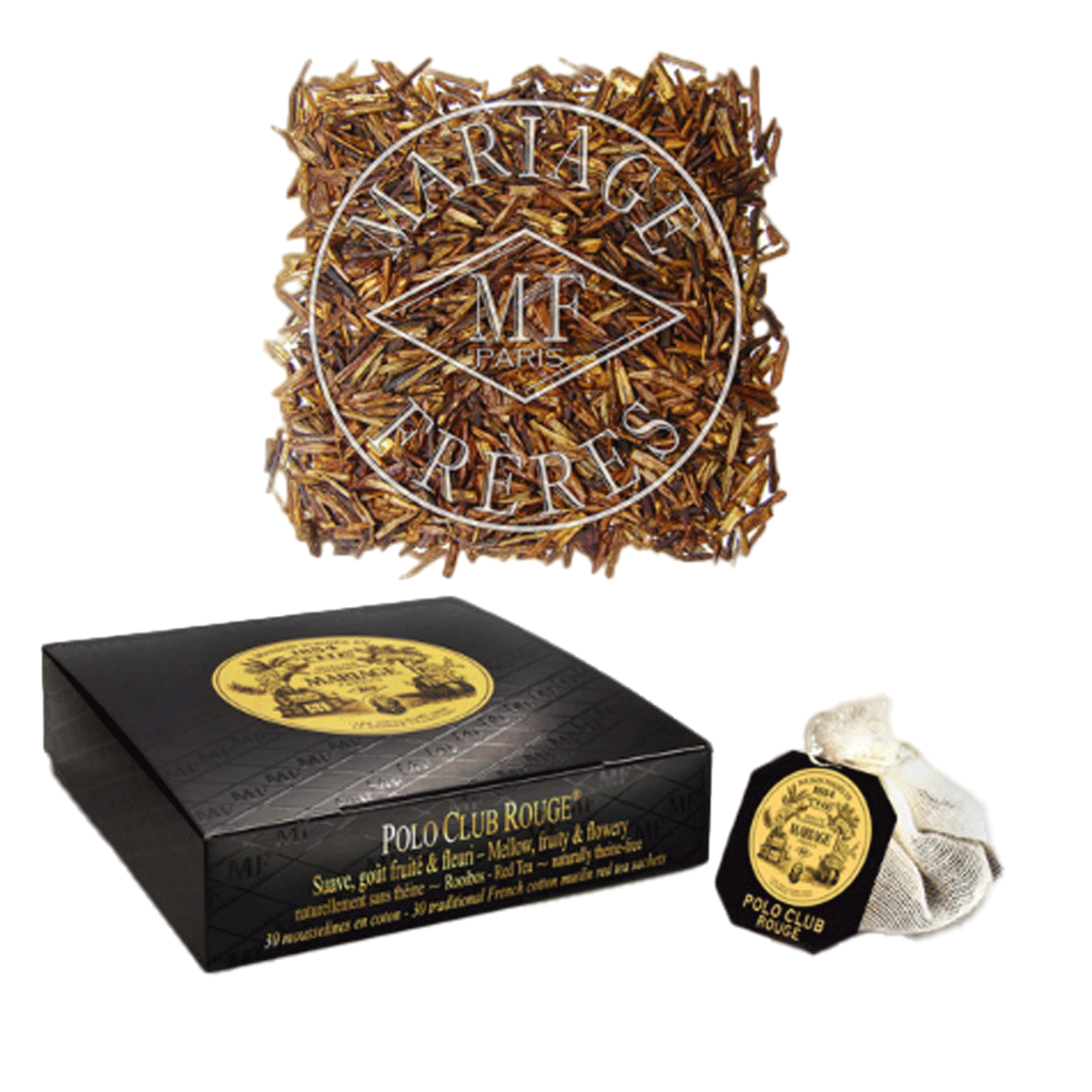 Mariage Frères Polo Club Rouge 30 Beutel Mariage Frères Polo Club Rouge 30 Beutel