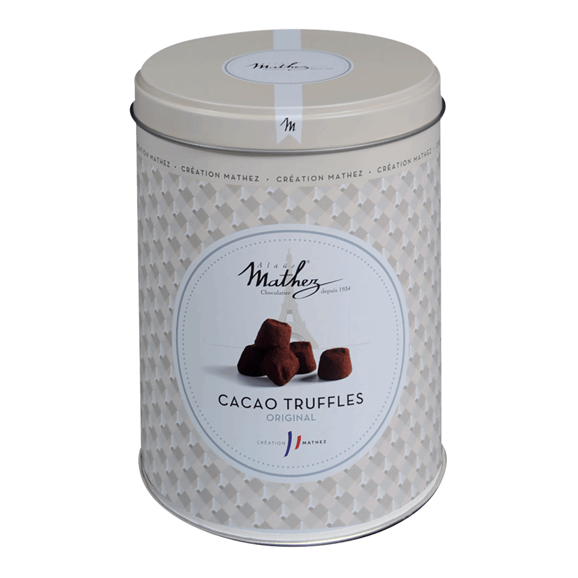 Mathez Truffes Fantaisie Metalldose Weiß 500g