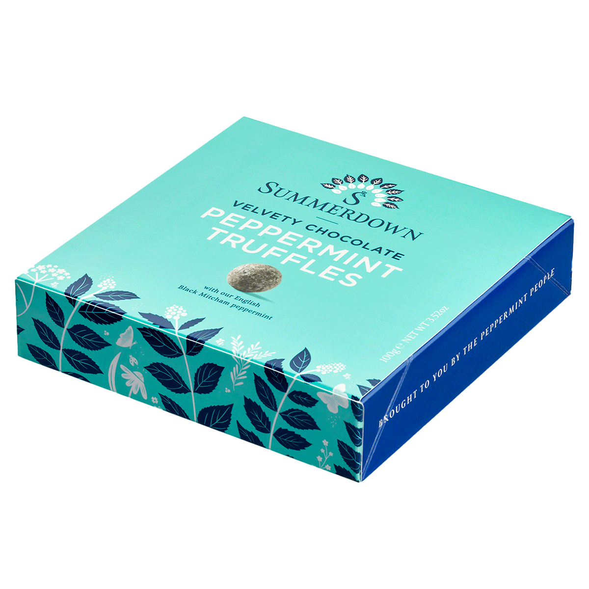 Summerdown Trüffel Zartbitterschokolade mit Pfefferminz 100g