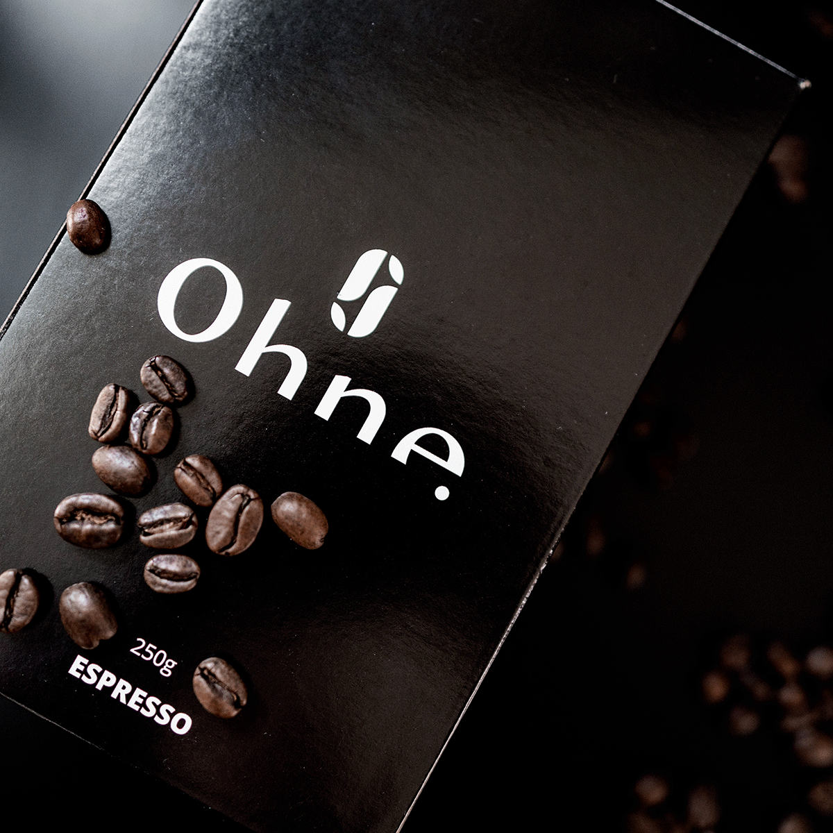 OHNE Espresso Äthiopien ganz Bohne 250g Koffeinfrei