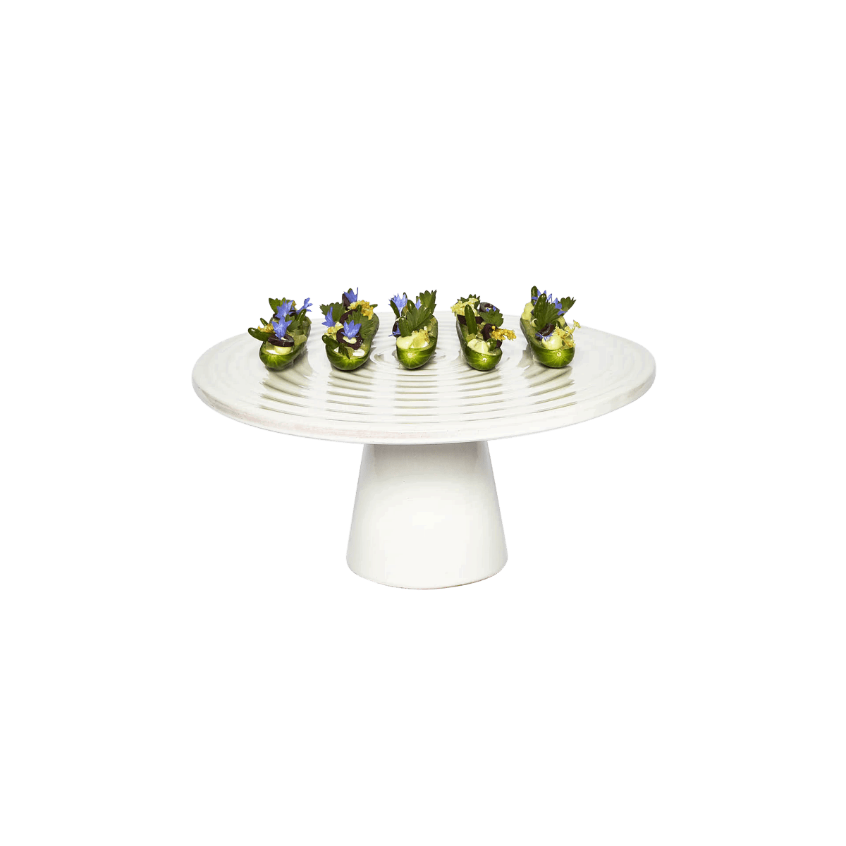 Dutchdeluxes Servierplatte Weiß M