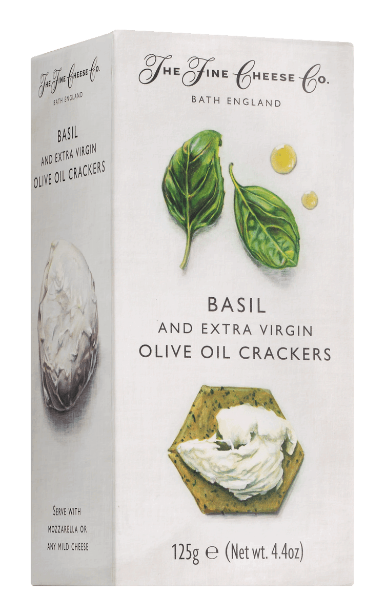 Fine Cheese Company Cracker Basilikum 125g