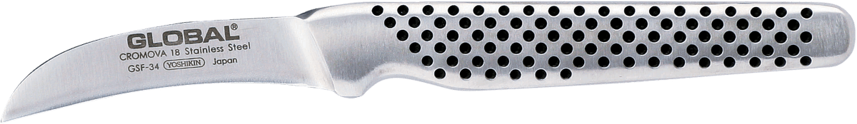 Global GSF34 Schälmesser gekrümmt 5cm