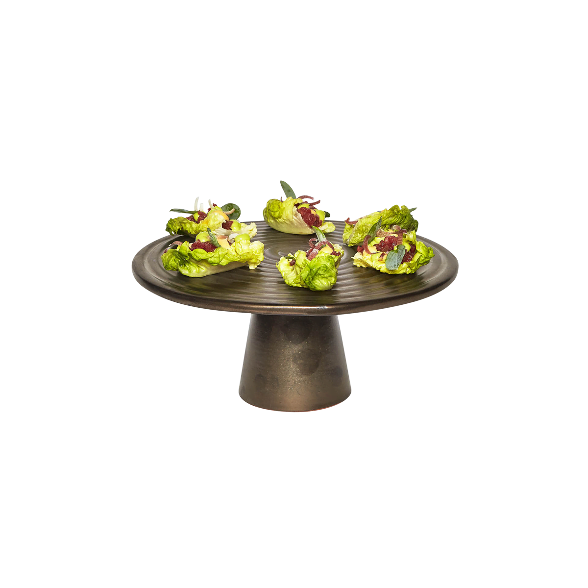 Dutchdeluxes Servierplatte Bronze matt M