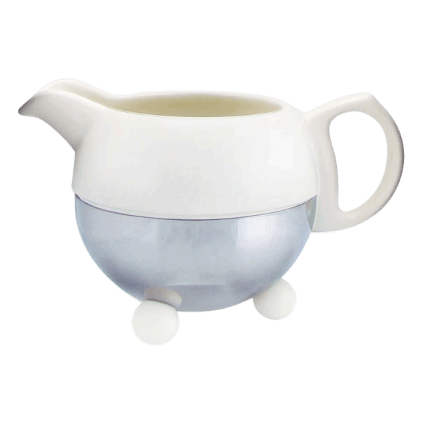 Mariage Frères Art Deco Milchkännchen Weiß