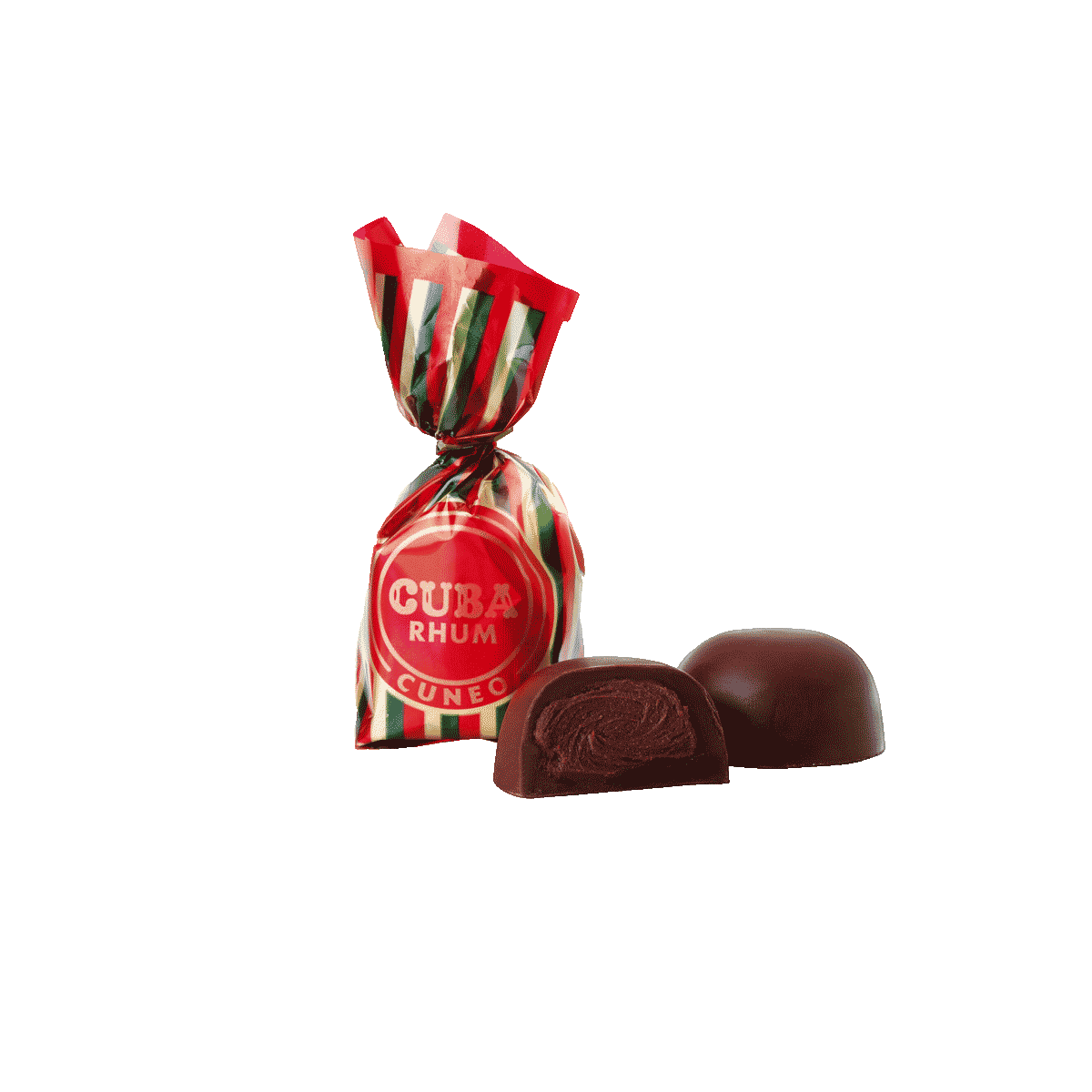 Venchi Rum Praline Zartbitterschokolade 1 Stück