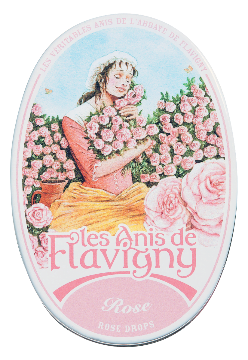 Les Anis de Flavigny Rosenbonbons 50g