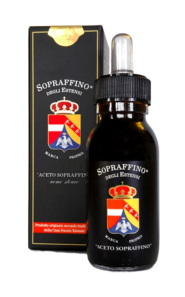 Ducale Estense Rotweinessig Sopraffino mit Pipette 60ml Ducale Estense Rotweinessig Sopraffino mit Pipette 60ml