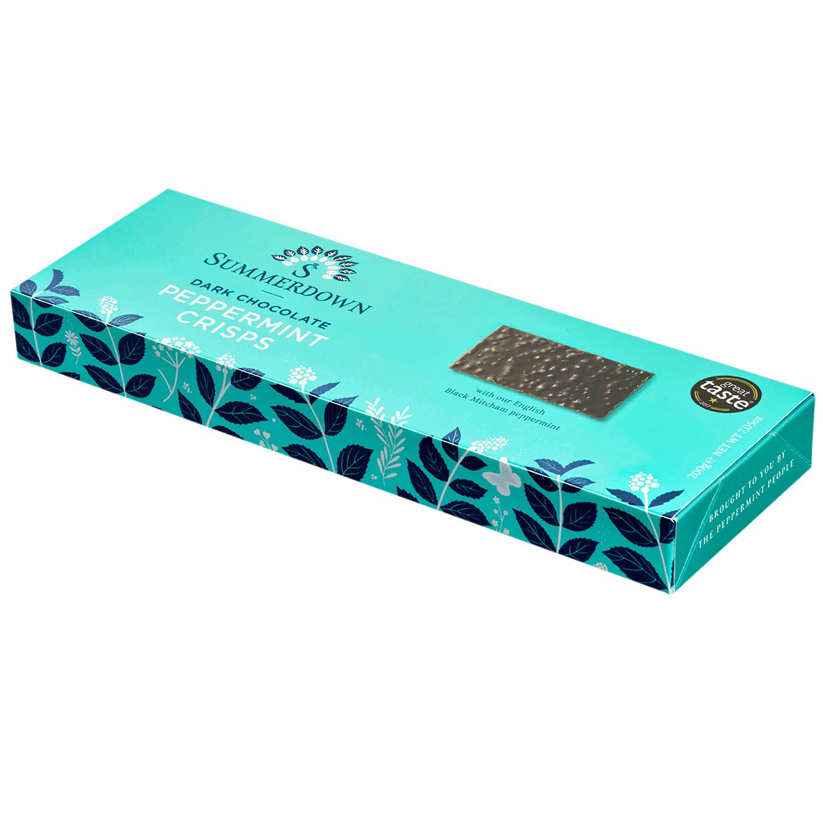 Summerdown Zartbitter Pfefferminz-Crisps 170g