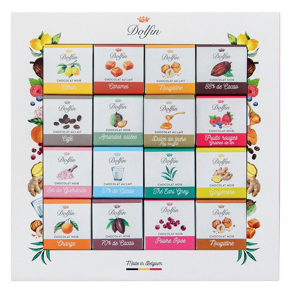 Dolfin Carré Classic 48 Napolitains 216g