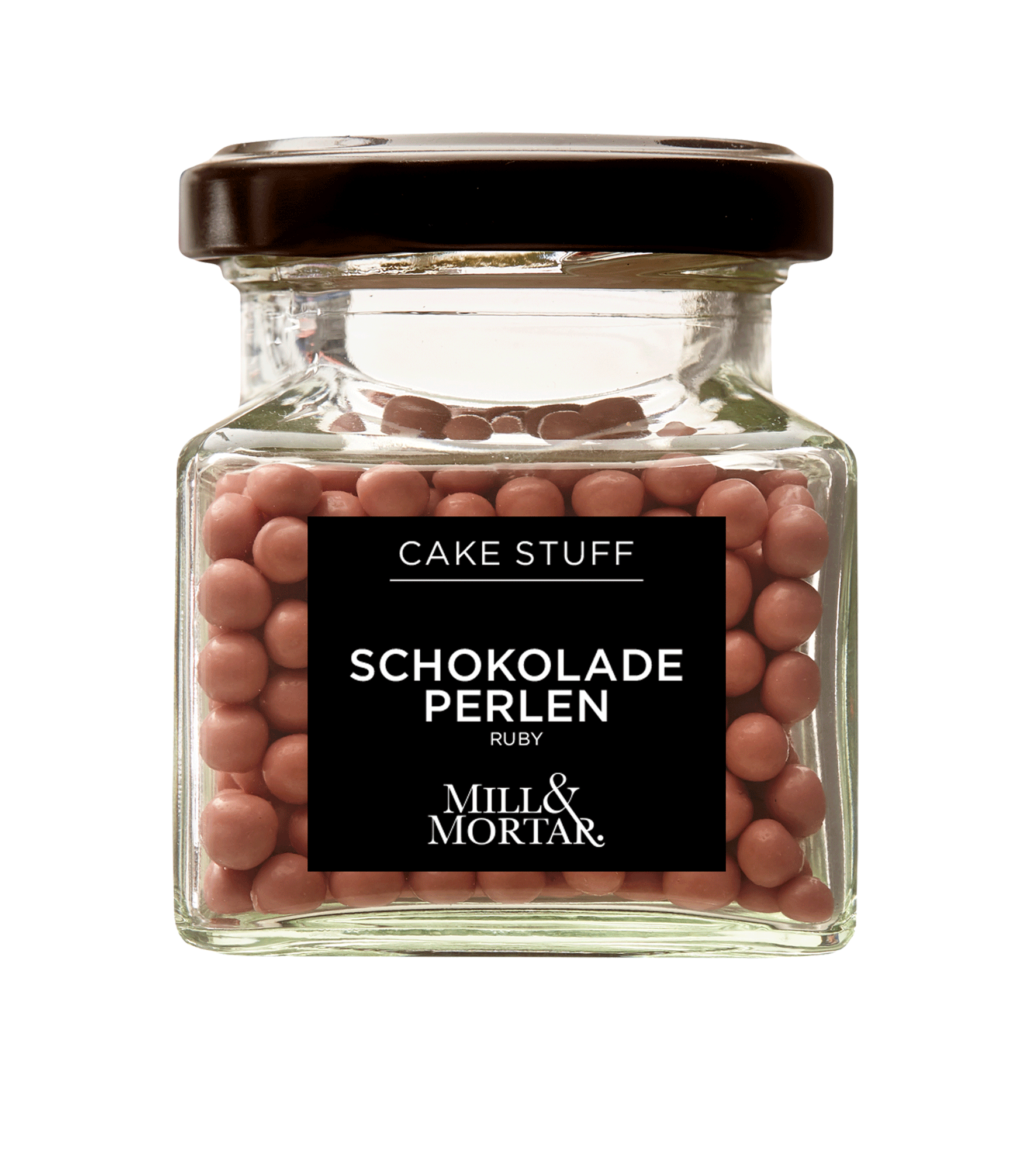 Mill & Mortar Schokoladen Perlen Ruby 45g