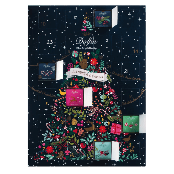 Dolfin Adventskalender mit Napolitains VM und ZB 108g