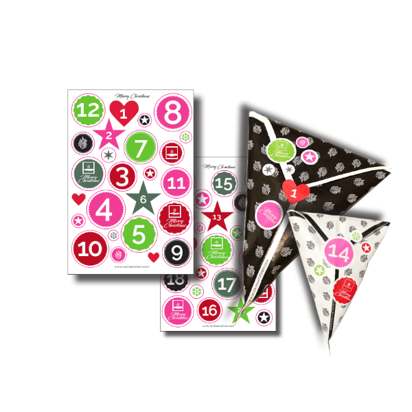 Oschätzchen DIY Adventskalender Set - ohne Füllung -