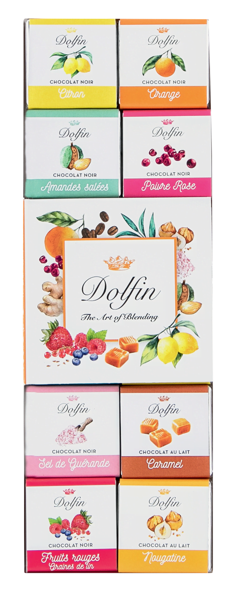 Dolfin Carré Classic 24 Napolitains 108g